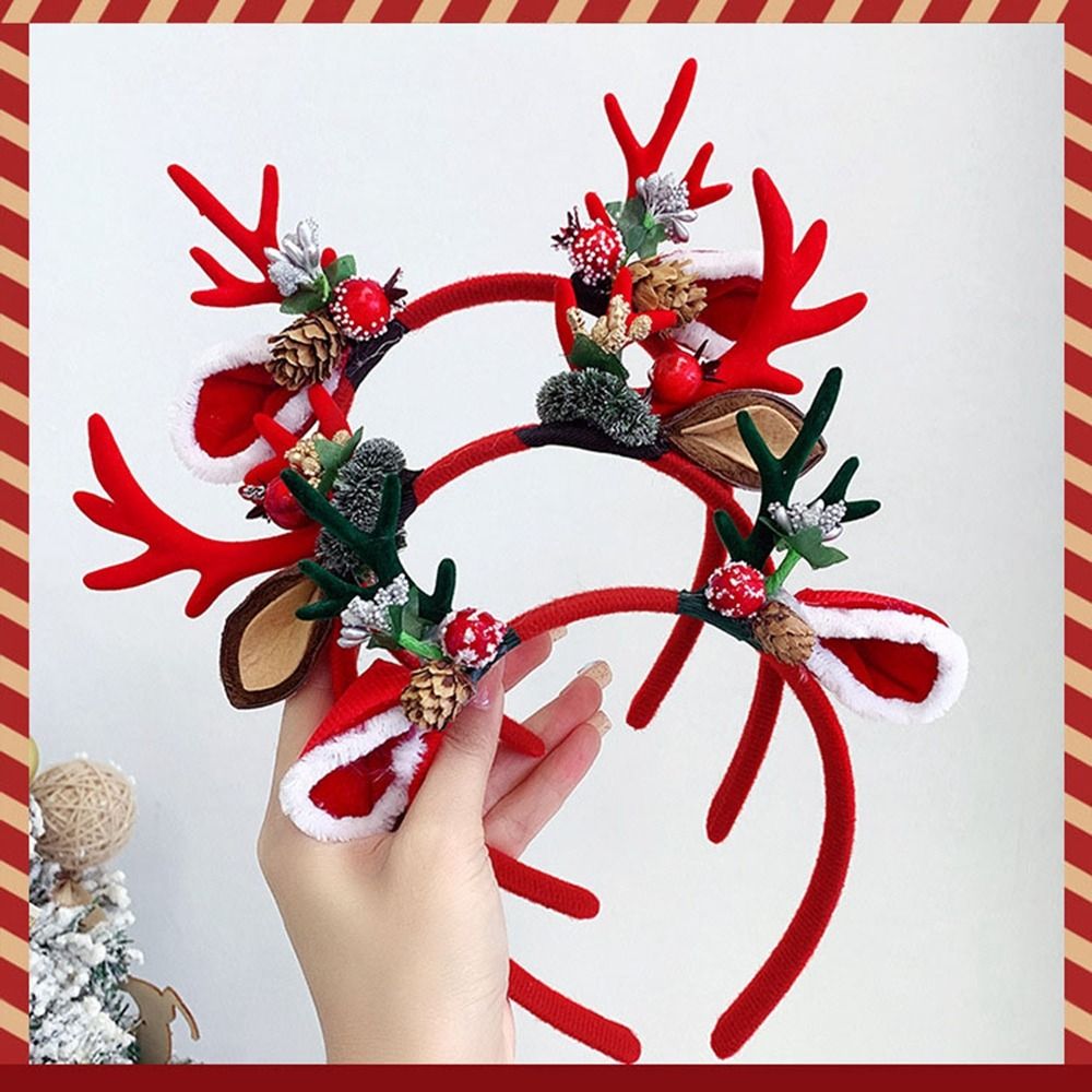 Sevimli Noel Süsü Noel Taç Ban - Reindeer Antlers Headband incelemesi ve fiyatı