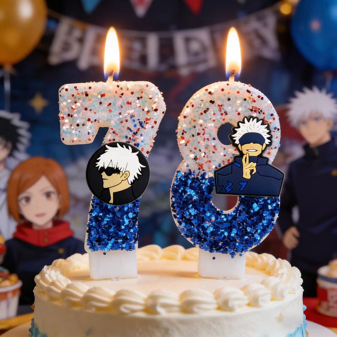 Anime Jujutsu Kaisen Doğum Gün - Holiday Candle Set incelemesi ve fiyatı