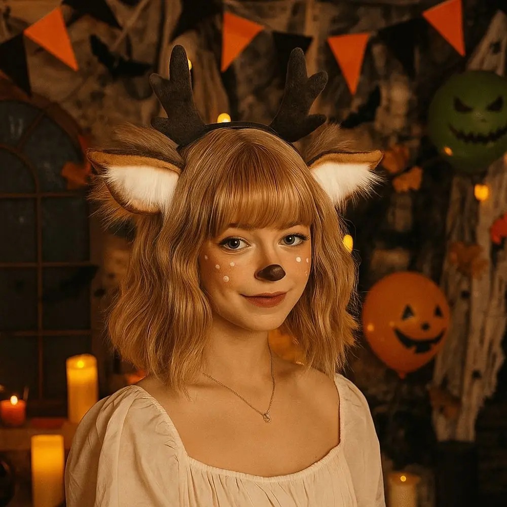 Kabarık Geyik Kulakları Ren Ge - Reindeer Antlers Headband incelemesi ve fiyatı