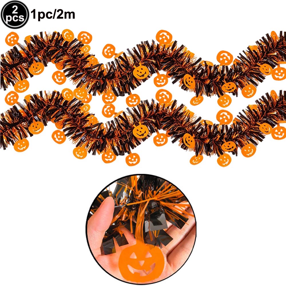 Cadılar Bayramı Folyo Saçaklı  - Tinsel Garland Decoration incelemesi ve fiyatı