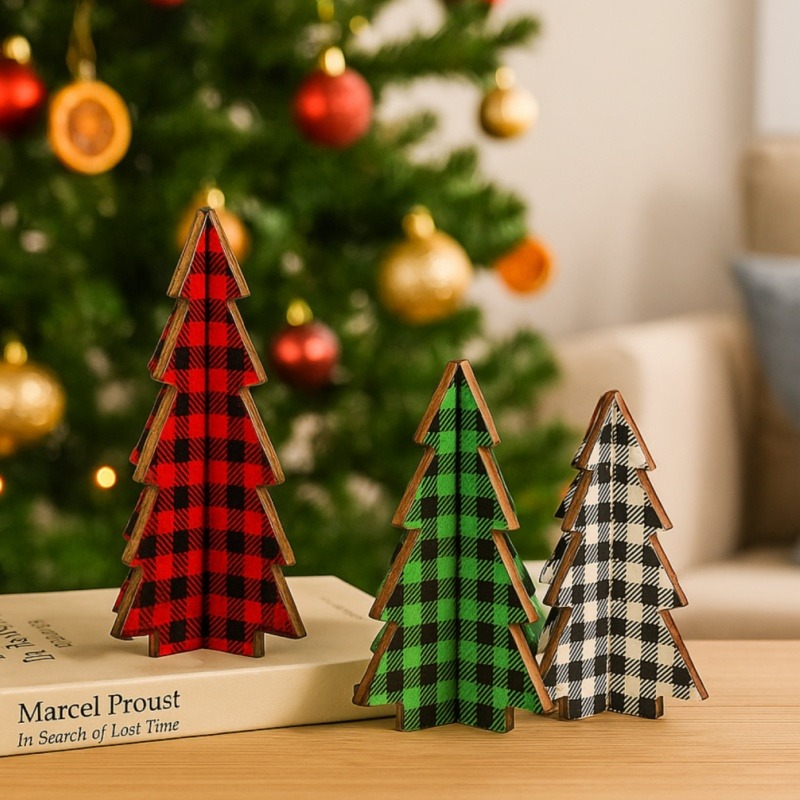 3 Parça Noel Dekoru Ekose Ahşa - Christmas Throw Blanket incelemesi ve fiyatı