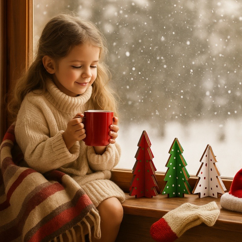 3 Parça Noel Dekoru Ekose Ahşa - Christmas Throw Blanket incelemesi ve fiyatı