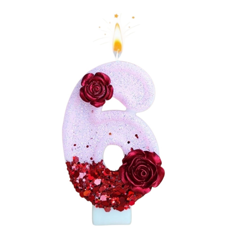 Numaralı Pembe Simli Kırmızı G - Holiday Candle Set incelemesi ve fiyatı