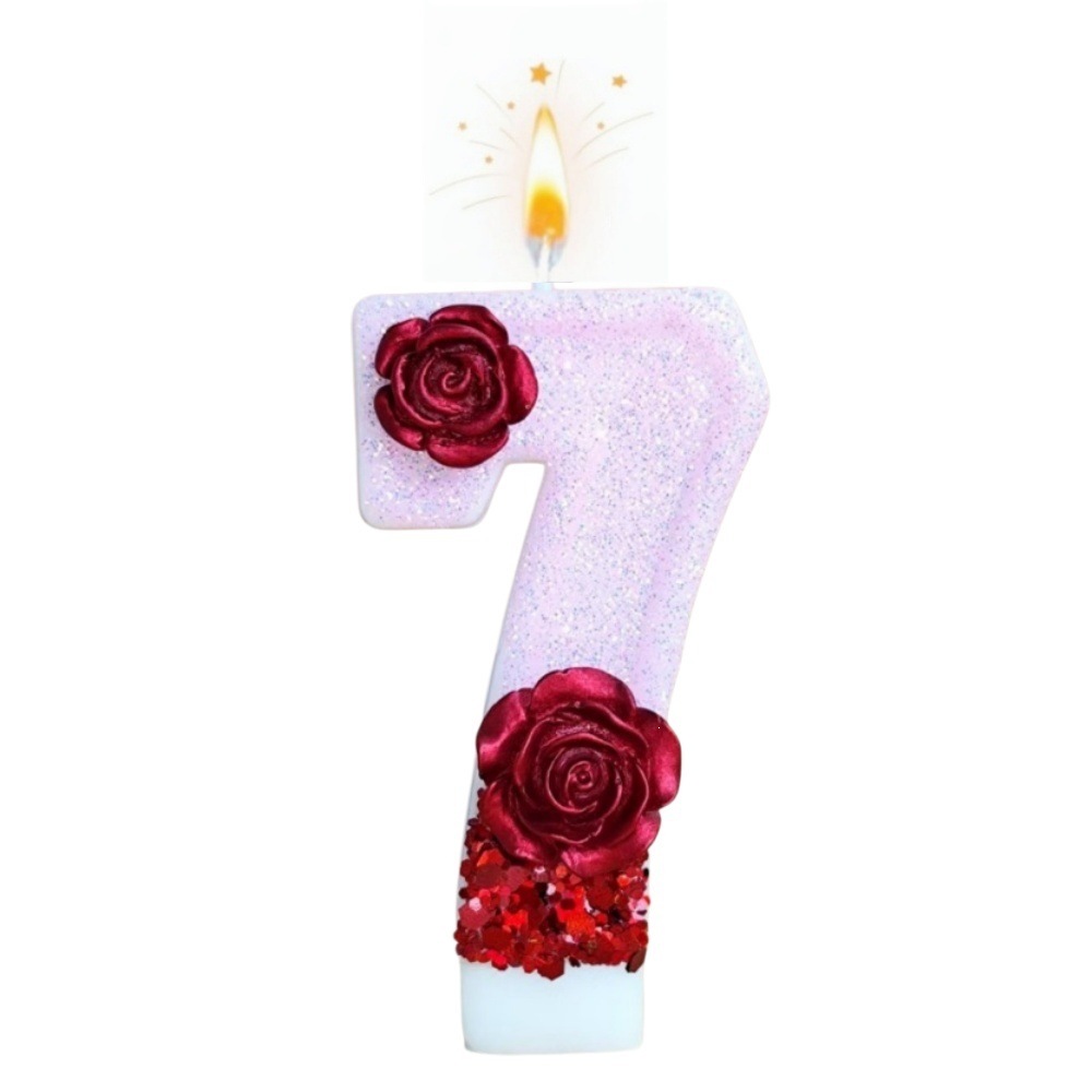 Numaralı Pembe Simli Kırmızı G - Holiday Candle Set incelemesi ve fiyatı